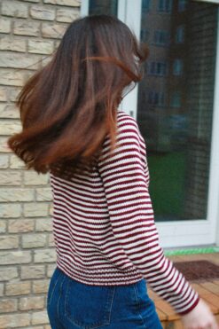 Stripe Overload Turtleneck — strikkekit