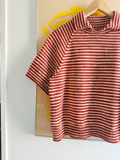Stripe Overload Polo Tee — strikkekit