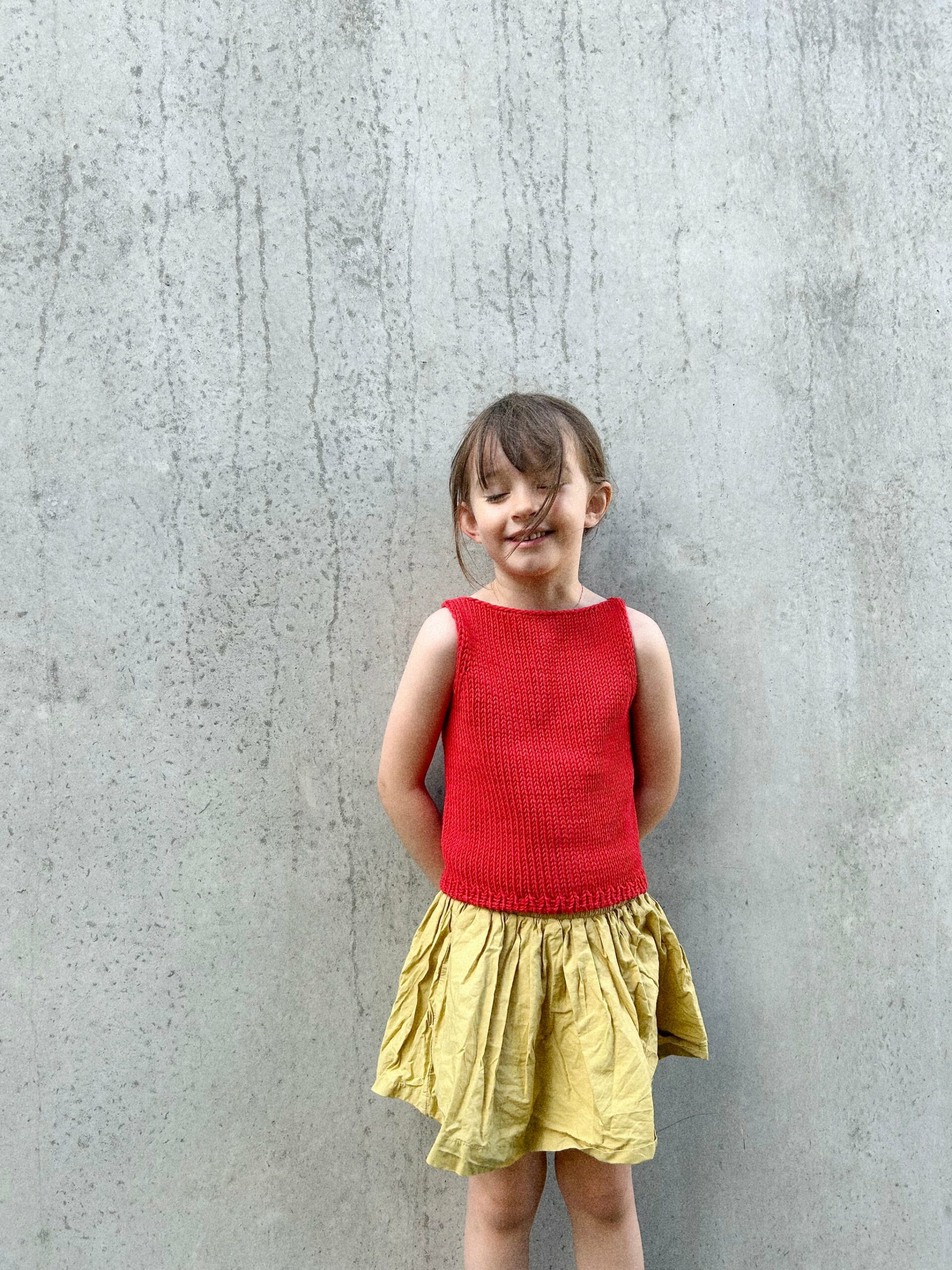 Sidewalk Top Kid — strikkekit