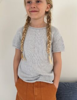 Plain Yoke Tee 20 junior — garnpakke