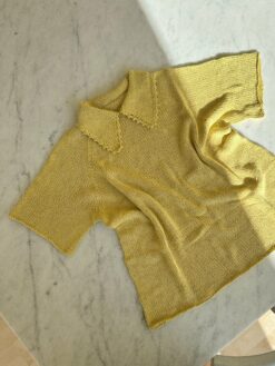 Lace Polo Tee — strikkekit