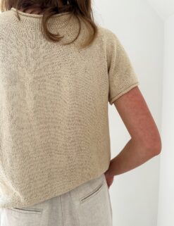 Plain Yoke Tee 28 — garnpakke