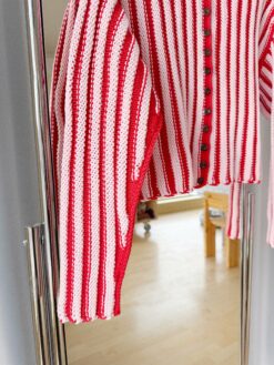 Axis Cardigan — strikkekit, ensfarvet