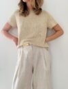Plain Yoke Tee 28 — garnpakke