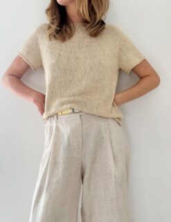 Plain Yoke Tee 28 — garnpakke