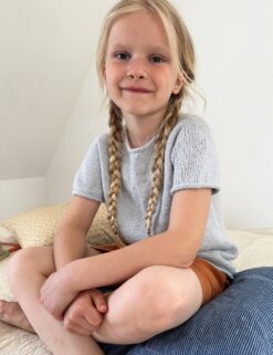 Plain Yoke Tee 20 junior — garnpakke