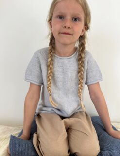 Plain Yoke Tee 20 junior — garnpakke
