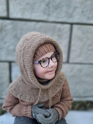 Whistler Hood Junior — strikkekit