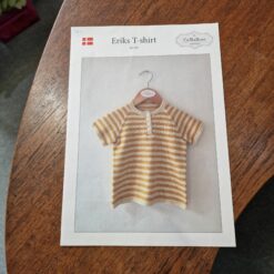 Eriks T-shirt — strikkekit, Økologisk Pimabomuld - Billede 7