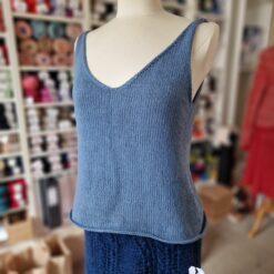 Svalerot Singlet — strikkekit - Billede 4