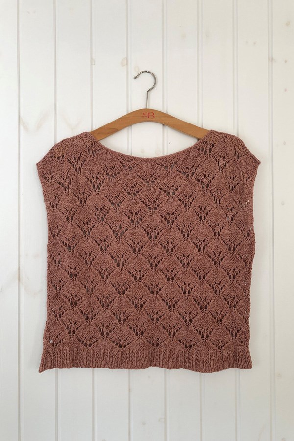 Hortensia Top — strikkekit, Løvetand - Billede 5