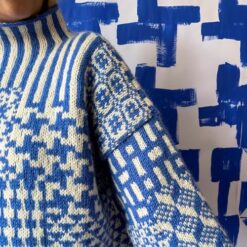 Alternative view of Nordic Mix Sweater — strikkekit