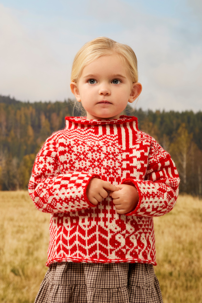 Nordic Mix Sweater Mini — strikkekit