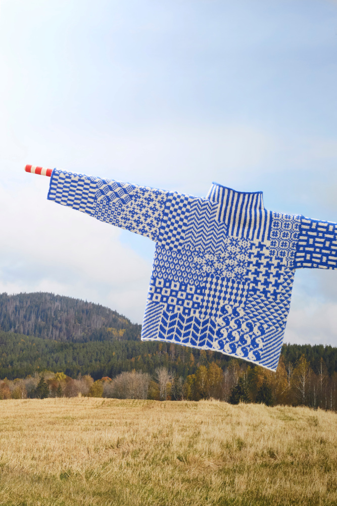 Nordic Mix Sweater Mini — strikkekit - Billede 4