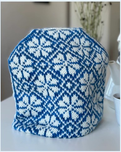 Margrethe Tea Cozy - garnpakke, Fivel - Billede 2