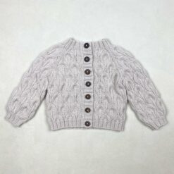 Olive Cardigan, baby — strikkekit