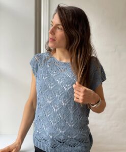 Hortensia Top — strikkekit, Løvetand