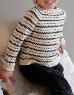 Katholt Sweater, barn — strikkekit
