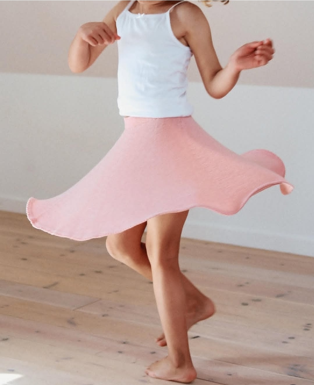 Olives Swing Skirt (Merino) — strikkekit - Billede 3