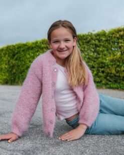 Cocoon Jakke Junior - garnpakke, Bouclé