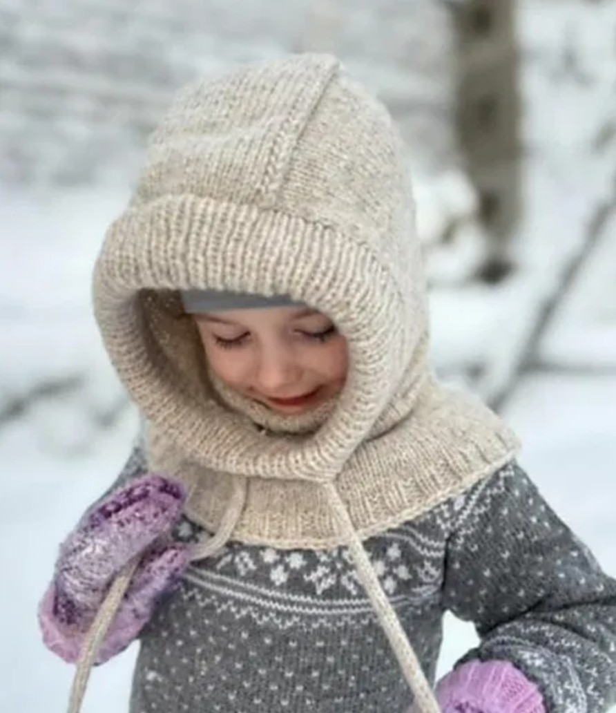 Whistler Hood Junior — strikkekit