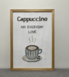 Cappuccino – broderikit fra Pomp Stitch