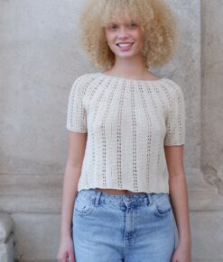 Bregne Tee — strikkekit - Billede 2