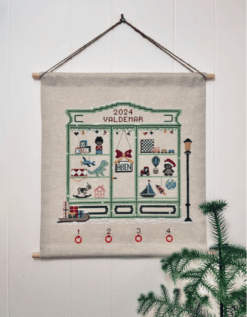 Grøn – broderikit fra Pomp Stitch