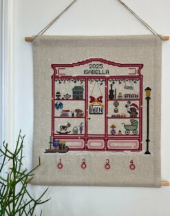 Rød – broderikit fra Pomp Stitch