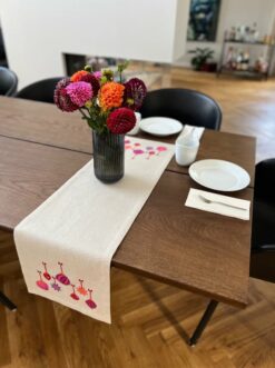 Rød jul – broderikit fra Pomp Stitch