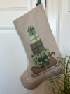 Grønne gaver – broderikit fra Pomp Stitch