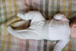 Aftenstrikk babypledd — strikkekit - Billede 3