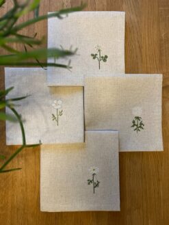 Wild on Purpose (4 stk.) – broderikit fra Pomp Stitch