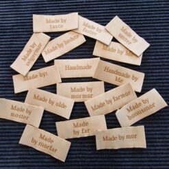 Labels til håndarbejde