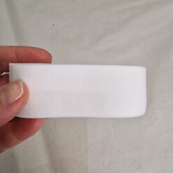 Hvid elastik i metermål - Billede 4