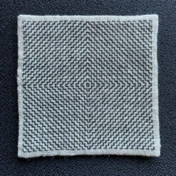 Alternative view of Blackwork kaffebrikker – broderikit