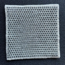 Blackwork kaffebrikker – broderikit - Billede 5