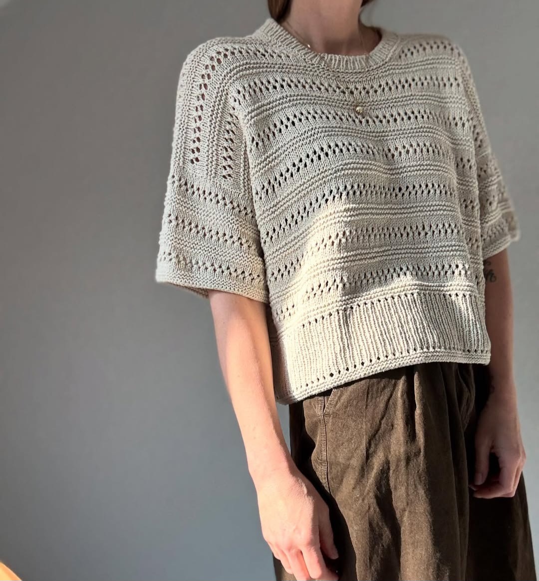 Lacey Loop Tee — garnpakke - Billede 2