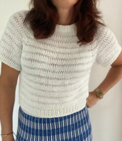 Alternative view of Striped Vibe Tee — garnpakke