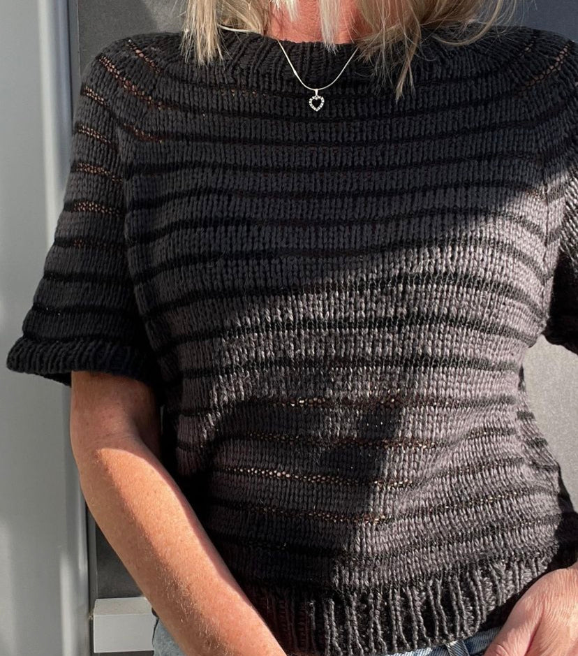 Striped Vibe Tee — garnpakke