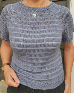 Striped Vibe Tee — garnpakke - Billede 3