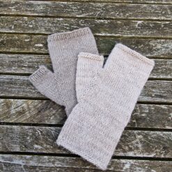 Helles halve handsker - strikkekit, Cashmere Mondial - Billede 4