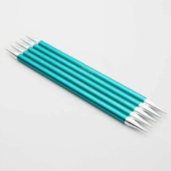 KnitPro Zing strømpepinde, 15 cm