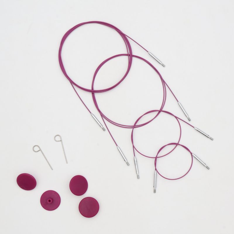 KnitPro Thin & Flex Swivel-kabler